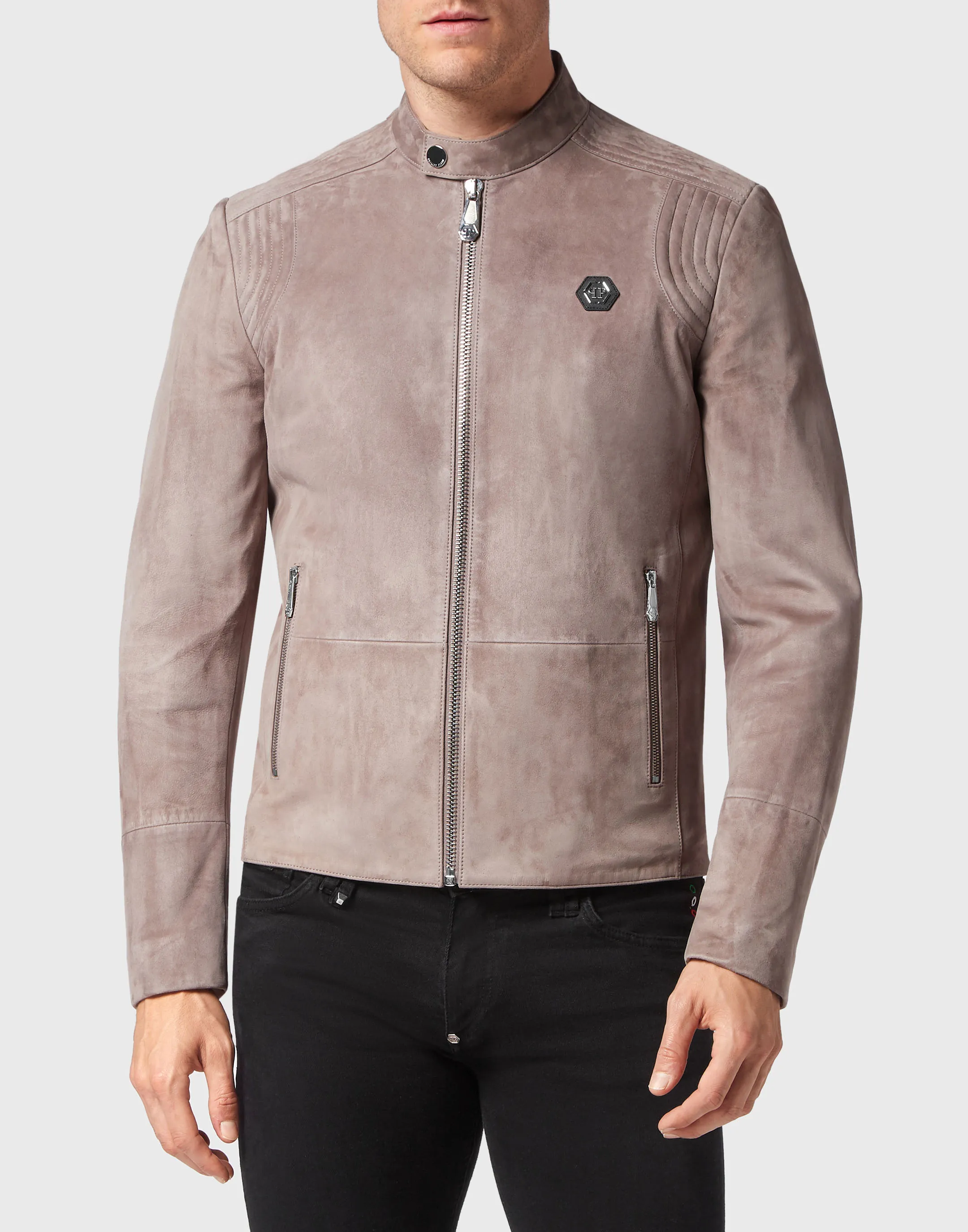 Suede Padded Jacket